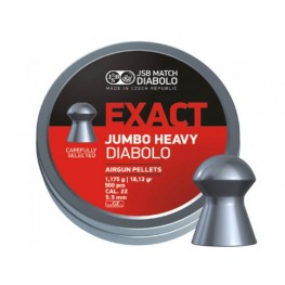 Пульки JSB Diabolo JUMBO EXACT 5.52мм (cal.22) 1.175 г (500 шт.)