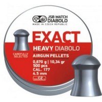 Пульки JSB Diabolo EXACT HEAVY 4.52 мм (cal.177) 0.67 г (500 шт.)